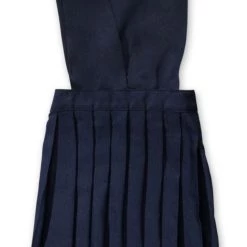 French Toast Toddlers V-Neck Pleated Jumper Sizes 2T - 4T Navy, Khaki, Gray