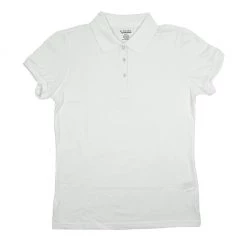 Classic Girls Junior Short Sleeve Polo ShirtSizes Small - Large Red, Blue, Navy, Pink, White