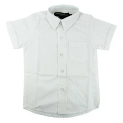 Eddie Bauer Toddlers Short Sleeve Broadcloth Shirt Sizes 2T - 4T