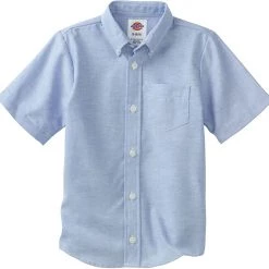 Dickies School Dickies Boys & Girls Light Blue Short Sleeve Oxford Shirt KS920 Sizes S - XL