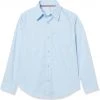 French Toast Mens Light Blue Husky Long Sleeve Dress Shirt SE9004YH Sizes L - 2XL