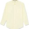 French Toast Mens Yellow Husky Long Sleeve Dress Shirt SE9004YH Sizes L - 2XL