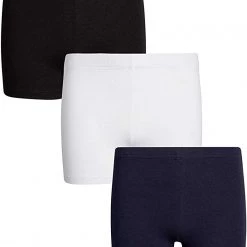 French Toast Girls 3-PK Elastic Waist Kick Short SH9258 Sizes S To XL