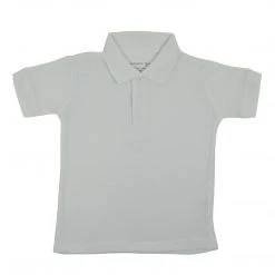 Galaxy Toddlers Unisex Short Sleeve Pique Polo Size 2T - 4T White, Burgundy, Light Blue, Hunter Green, Red, Navy, Purple, Yellow, Gold, Orange, Royal Blue